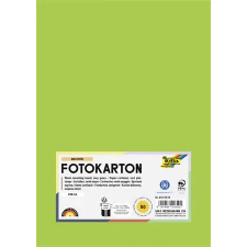 Folia Dekorkarton, A4, 300 g, 50 lap, FOLIA, tavaszzöld kreatív papír