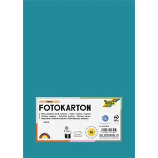 Folia Dekorkarton, A4, 300 g, 50 lap, FOLIA, türkiz kreatív papír