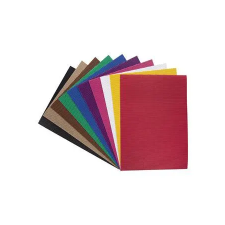 Folia Hullámkarton, 35x50 cm, 10 lap, FOLIA, vegyes színek kreatív papír