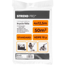  Fólia krycia Strend Pro Standard, maliarska, 4x12,5 m, 10µ, zakrývacia ragasztószalag és takarófólia