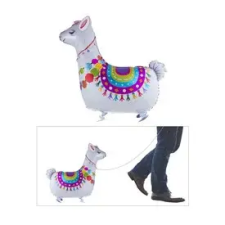  Fólia lufi 78x69,4 cm - sétáló alpakka party kellék