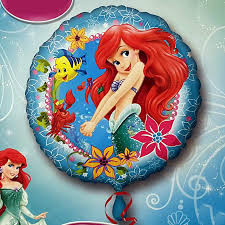  Fólia lufi, Ariel, 45 cm party kellék