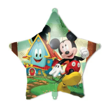 Fólia lufi - Disney - Mickey Rock the House csillag 46 cm party kellék