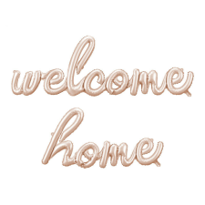 Fólia Lufi – "Welcome Home" 258x55 cm party kellék