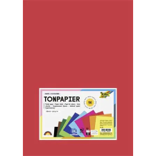 Folia Színes papír, A3, 130 g, 10x5 lap, FOLIA, vegyes színek kreatív papír