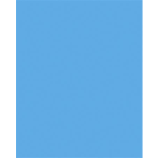 Folia Színes papír, A3, 130 g, 50 lap, FOLIA, óceánkék (FL6333) kreatív papír