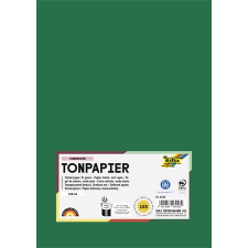 Folia Színes papír, A4, 130 g, 100 lap, FOLIA, fenyőzöld (FL6458) kreatív papír