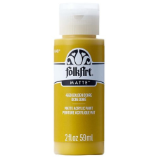 Folkart Akrilfesték - matt - 59 ml - Golden Ochre - Acrylic Matte (1 db) akrilfesték