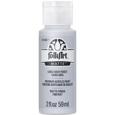 Folkart Akrilfesték - matt - 59 ml - Gray Frost - Acrylic Matte (1 db) akrilfesték