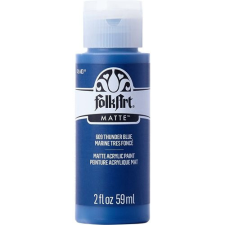Folkart Akrilfesték - matt - 59 ml - Thunder Blue - Acrylic Matte (1 db) akrilfesték