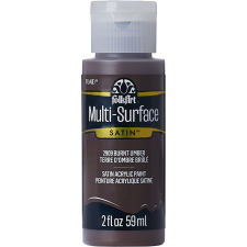Folkart Akrilfesték - selyemfényű - 59 ml - Burnt Umber - Multi-Surface Satin (1 db) akrilfesték
