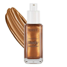 Folyékony arc- és testkiemelő, Qibest, Body Shimmer Glow, 03, 40 ml arcpirosító, bronzosító
