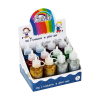  Folyékony ragasztó FIORELLO GR-BK60D12 glitteres 60ml 12 db-os display vegyes színek
