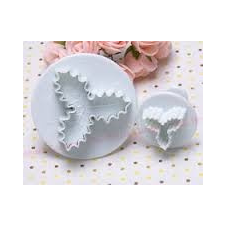 Fondant / Marcipán rugós kiszúró 2db-os készlet - 3ágú magyallevél sütés és főzés