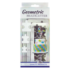 Fondant mintázó - Geometrikus minták - Puzzle konyhai eszköz