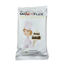 Fondant Smartflex velvet Fehér 1 Kg White Chocolate ízű sütés és főzés