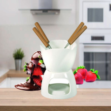  Fondue szett COLLEZIONE BIANCA, 6 részes 60CZ820194 fondü