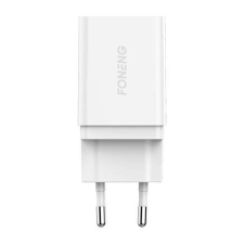 Foneng K300 hálózati töltő USB-A fehér (K300 Single) (K300 Single) - Töltők mobiltelefon kellék