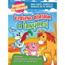FONI-BOOK Kedvenc állataim a tanyákról matricákkal gyermek- és ifjúsági könyv