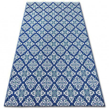  Fonott sizal color szőnyeg 19246/699 Virágok Kék 200x290 cm lakástextília