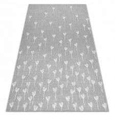 Fonott sizal flat szőnyeg 48779/637 szürke krém 80x150 cm lakástextília