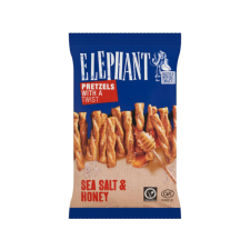 Foodnet Zrt. Elephant csavart rúd 80g Mézes-Sós előétel és snack