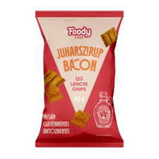 Foody Free Foody Free Intense Lencsechips juharszirup- bacon ízű - 60g reform élelmiszer