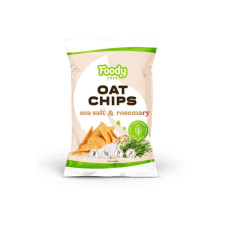  Foody Free gluténmentes zab chips tengeri sóval és rozmaringgal 50 g előétel és snack