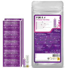 FORA 6-hoz β-Ketone tesztcsík 10db gyógyhatású készítmény