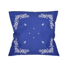 Forbyt Folk bavlna 38 × 38 cm, modrý (8591034112989) lakástextília