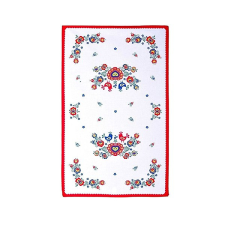 Forbyt Törlőkendő - Folklór, 72×44 cm, piros tisztító- és takarítószer, higiénia