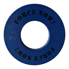 Force Now! Kalibrált frakciós súlytárcsa, acél (Calibrated steel plate), 0,50kg súlytárcsa
