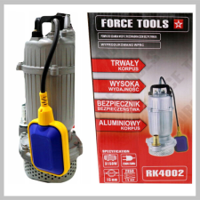Force Tools alumínium szennyvíz szivattyú RK4002 szivattyú