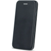 Forcell Apple iPhone 15 Pro Max, Oldalra nyíló tok, stand, Forcell Elegance, fekete