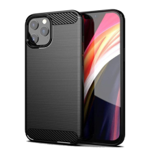 Forcell Carbon hátlap tok Apple iPhone 11 Pro Max, fekete tok és táska