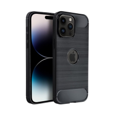Forcell Carbon hátlap tok, Apple iPhone 15 Plus , fekete tok és táska