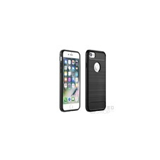 Forcell Carbon hátlap tok Apple iPhone 6/6S, fekete tok és táska