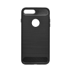 Forcell Carbon hátlap tok Apple iPhone 7/8/SE2020/SE2022 fekete