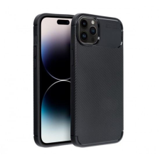 Forcell Carbon Premium Apple iPhone 14 Plus hátlap tok fekete (73582) tok és táska