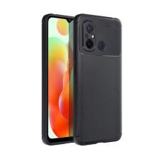 Forcell Carbon Premium Xiaomi Redmi 12C szilikon tok, fekete (5903396207495) tok és táska