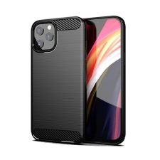 Forcell Carbon Pro hátlap tok,  Apple iPhone 13 Pro , fekete tok és táska