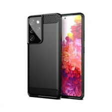 Forcell Carbon Samsung Galaxy Galaxy S23 hátlap tok fekete (70143) tok és táska