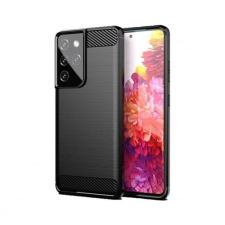 Forcell Carbon Samsung Galaxy Galaxy S23 Plus hátlap tok fekete (70144) (FO70144) tok és táska