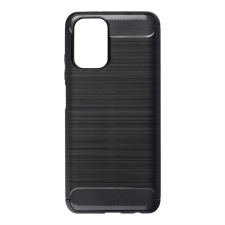 Forcell Carbon tok Xiaomi Redmi Note 10/10S fekete tok és táska