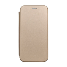 Forcell Elegance oldalra nyíló hátlap tok Samsung S24 PLUS arany tok és táska