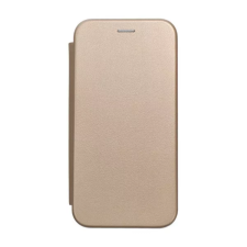 Forcell Elegance Samsung S24 Ultra Flip tok - Arany tok és táska