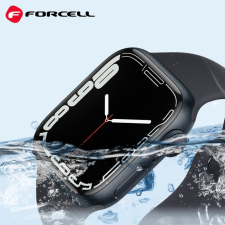 Forcell F-DESIGN FA01 szíj Apple Watch 38/40/41mm fekete okosóra kellék