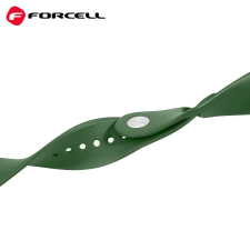 Forcell F-DESIGN FA01 szíj Apple Watch 42/44/45/49mm zöld okosóra kellék