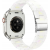 Forcell F-Design FA04 Apple Watch 42/44/45/49mm márvány mintás szíj, fehér ( )
