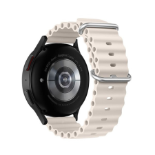 Forcell F-Design FS01 Samsung Galaxy Watch 20mm szíj, bézs okosóra kellék